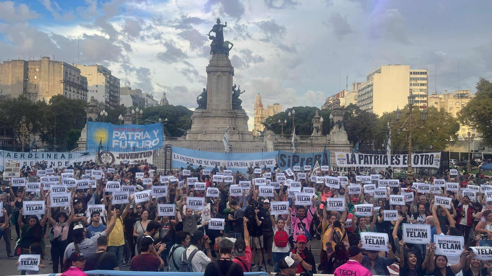 Imagen de TELAM ES DEL PUEBLO, NO DE 